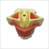 Cross Section Implant Model with Sinus Cavity Simulation cross section dental implant model with sinus cavity for implant and sinus lift training