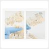 Removable Dental Bridge Demonstration Model Removable bridge restoration on transparent dental implant model