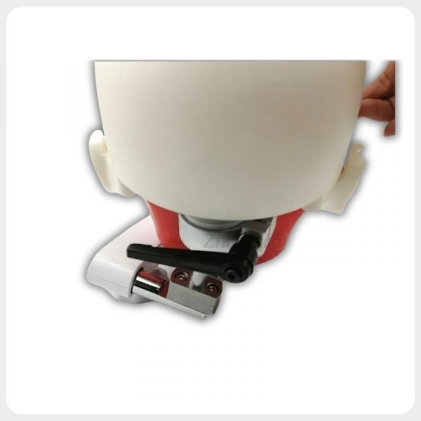 Dental Phantom Head Rear Adjustment Mechanism Dental phantom head rear adjustment and locking mechanism