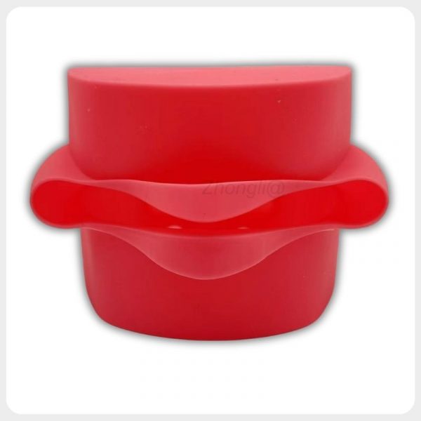 Flexible resin face mask for dental training manikin front view