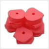 Replacement dental manikin face masks with mounting holes