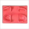 Integrated four-zone silicone dental suture practice model