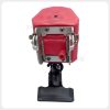 Rear mechanism of dental phantom head with drainage outlet